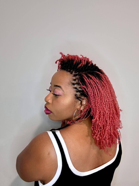 Pink Sisterlocks